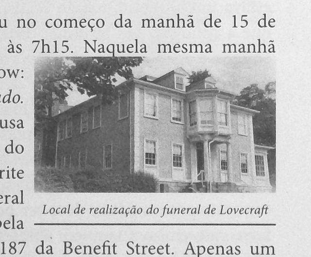 O Mundo Fantástico de H. P. Lovecraft - Biography Page xxxviii with Will Hart Photo Detail