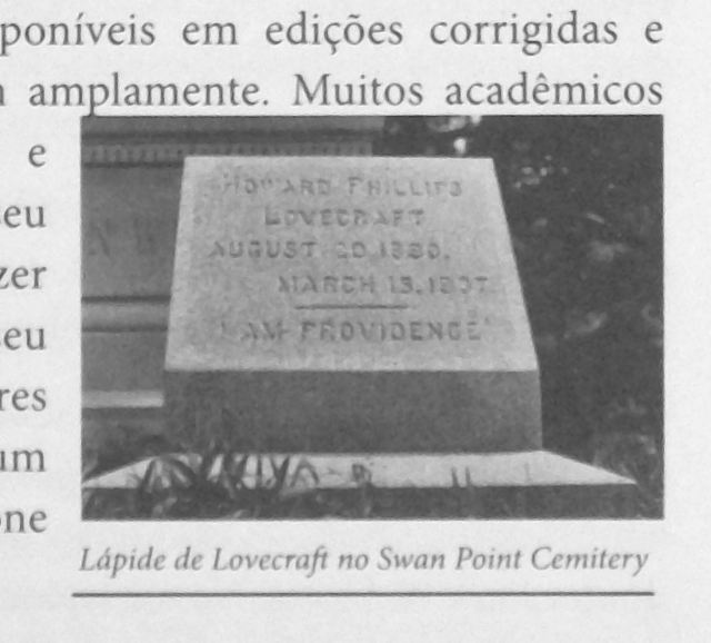 O Mundo Fantástico de H. P. Lovecraft - Biography Page xxxix with Will Hart Photo Detail