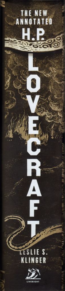 The New Annotated H. P. Lovecraft Spine Final